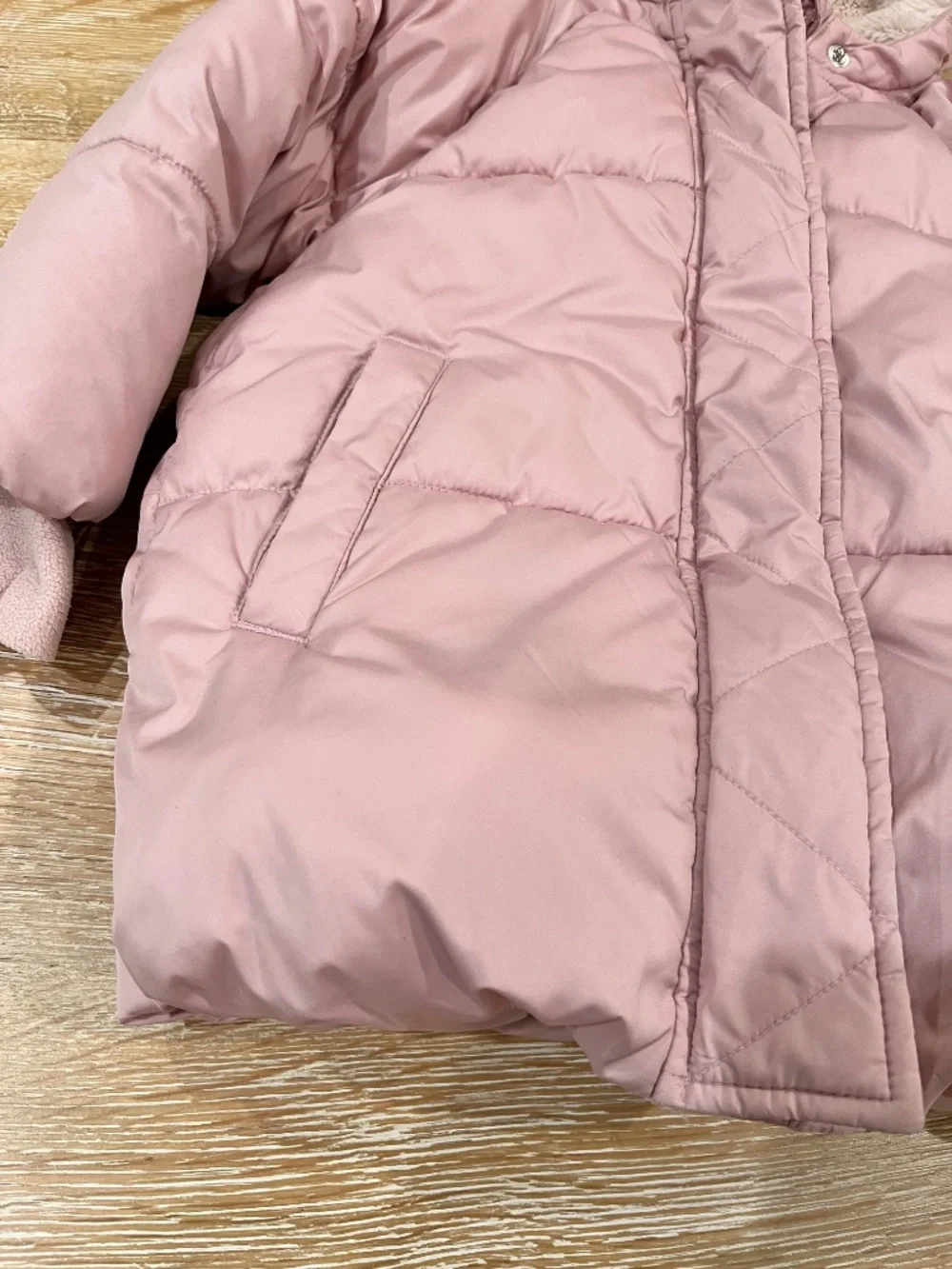 BabyGap Winter Coat Pink Primaloft Parka Size 2T